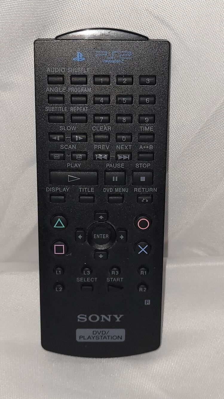 Sony PS2 DVD Remote Control SCPH-10150 PlayStation 2 OEM Genuine Tested